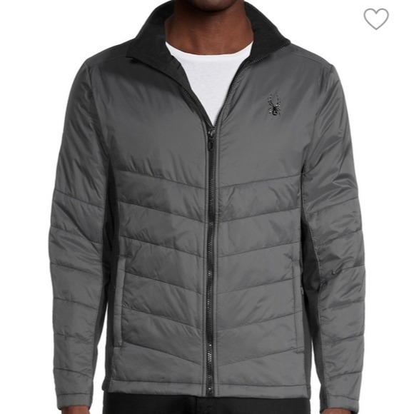 Spyder men's quilted jacket
