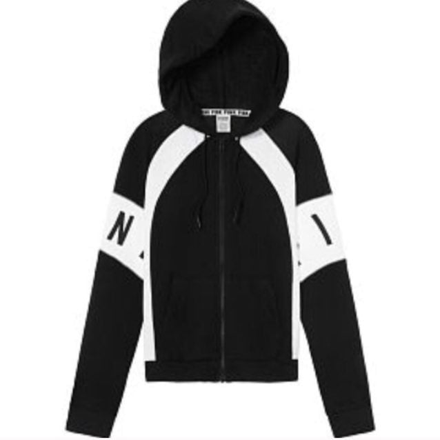 Vs Pink Perfect Hoodie Pure Black XS