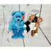#1 Beanie Baby Blue With Chip Beanie Baby