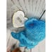 #1 Beanie Baby Blue With Chip Beanie Baby