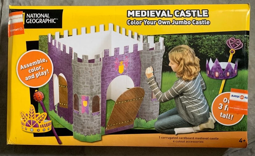 National Geographic Color YourOwn Castle