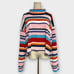 Delia's By Dolls Kill Cool Breeze Colorblock Turtleneck Sweater Size 2X