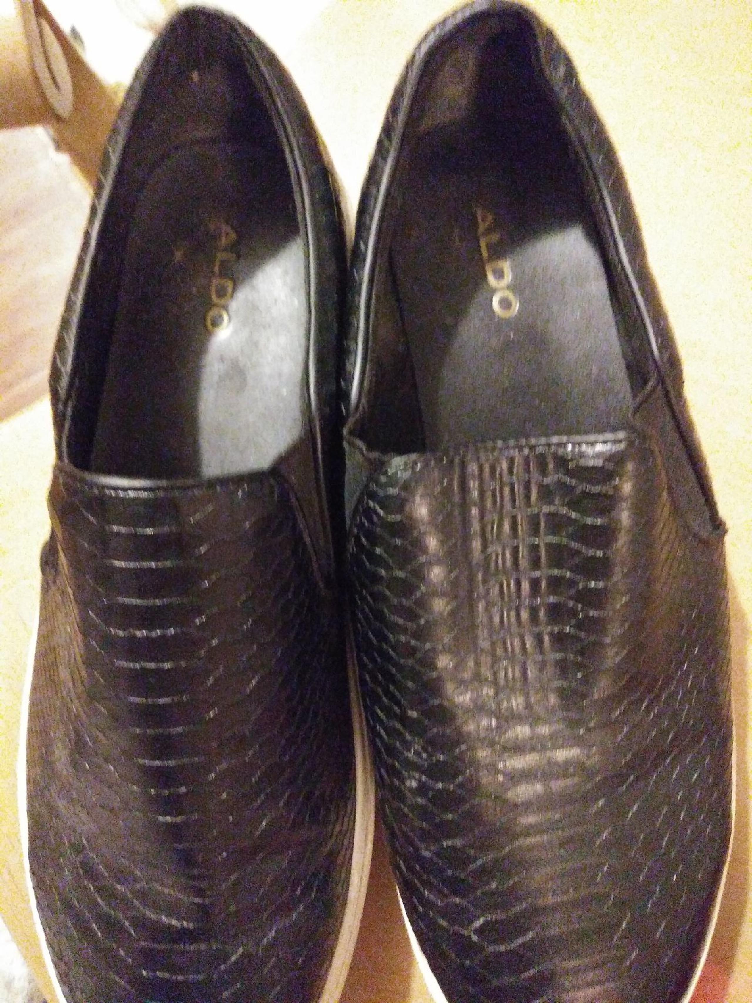 ALDO shoes faux snakeskin slip-ons sneak