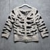 Sleeping On Snow Cardigan Womens S Mohair Blend Sweater Animal Print