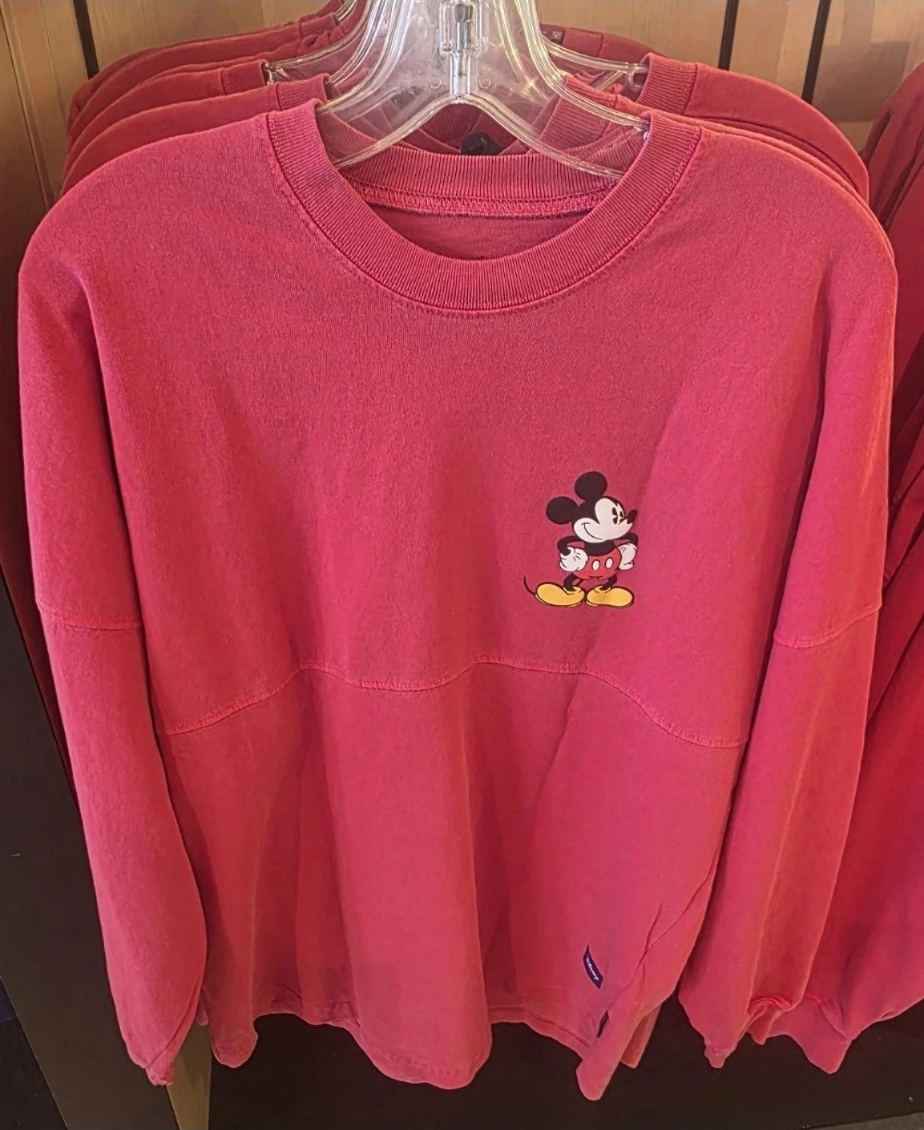 Disney Parks WDW Mickey Mouse Red Spirit Jersey