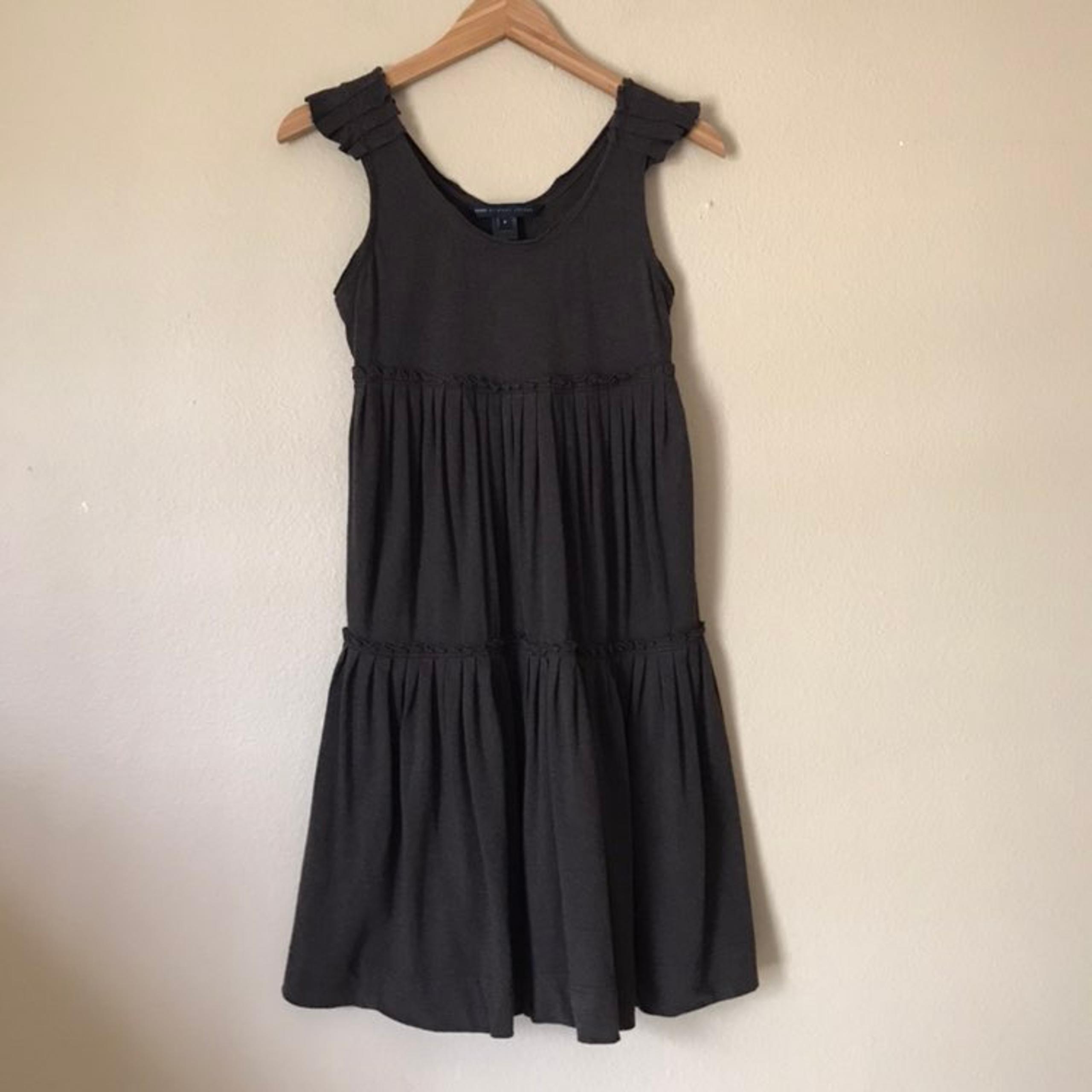 Marc Jacobs brown pima cotton dress