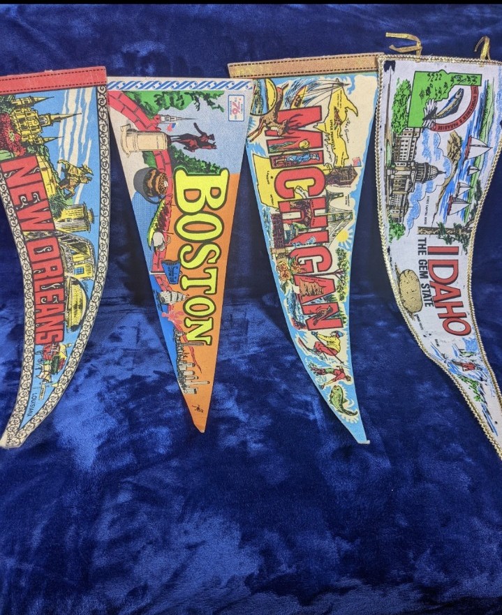Vintage State Felt Pennant Bundle