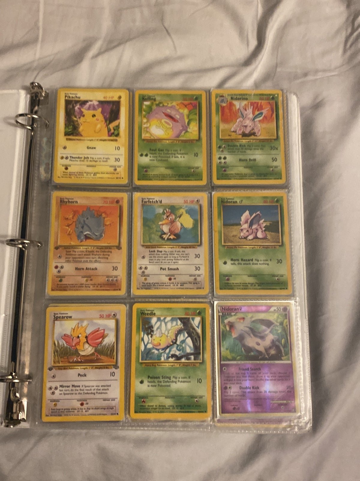 Pokemon card binder