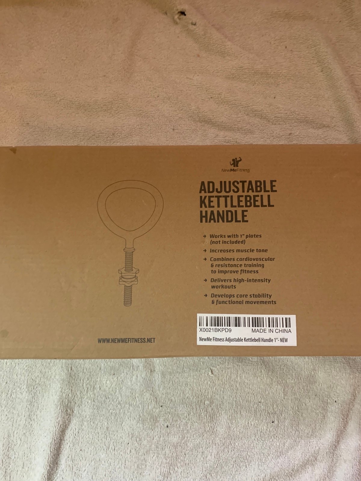 Fitness Adjustable Kettlebell Handle for Strength Training Kettlebell  New