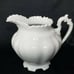Vintage Porcelain Embossed White Pitcher