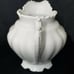 Vintage Porcelain Embossed White Pitcher