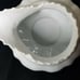 Vintage Porcelain Embossed White Pitcher