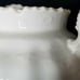 Vintage Porcelain Embossed White Pitcher