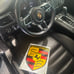 Porsche Porcelain and Steel Sign -9 In. By 12in.