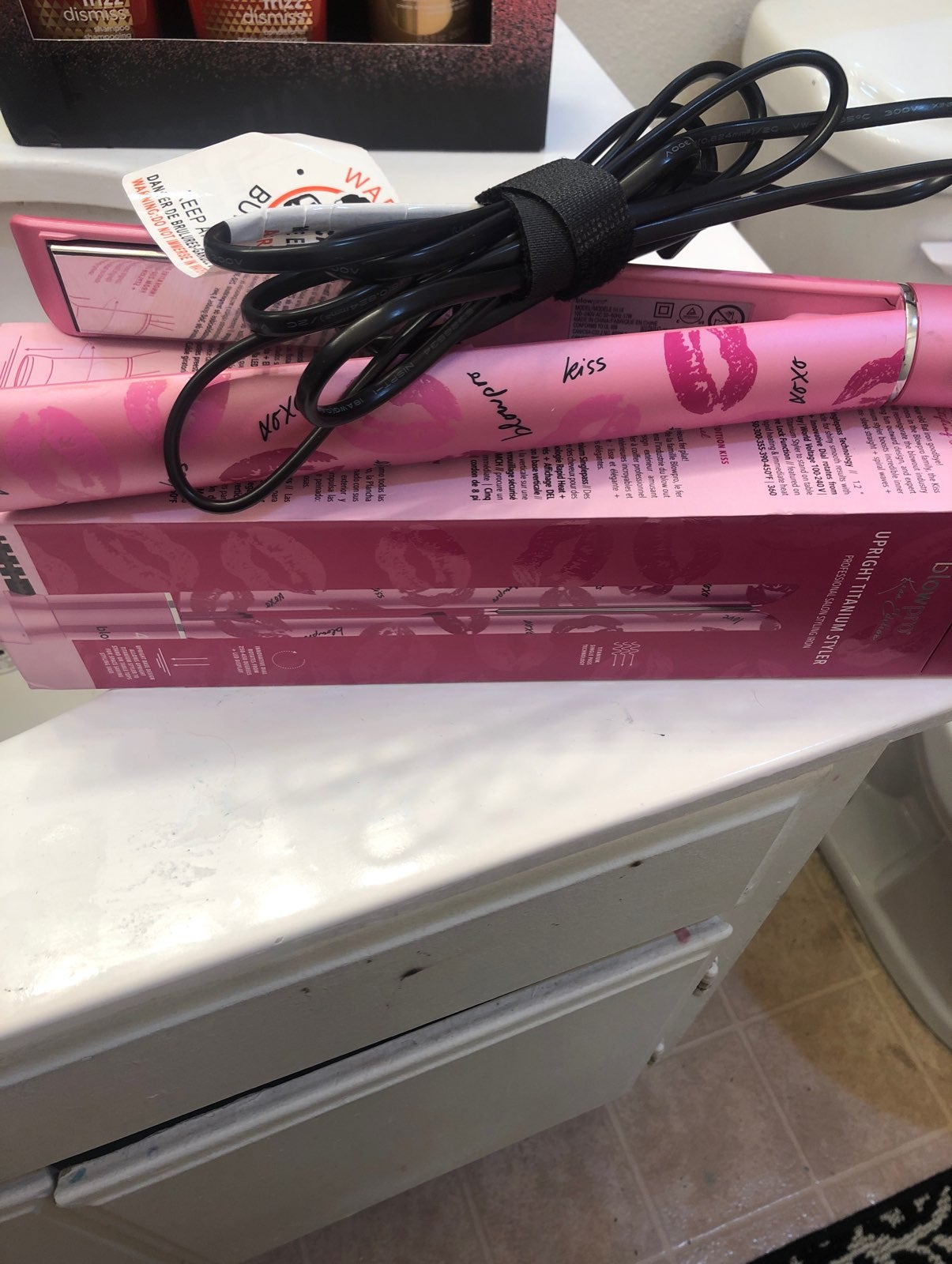 Ceramic flat iron limited edition