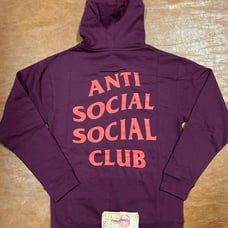 ASSC Maroon Classic Logo Hoodie SMALL