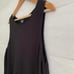 Eileen Fisher - Black nylon cotton sleeveless knit sweater, XL