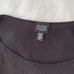 Eileen Fisher - Black nylon cotton sleeveless knit sweater, XL
