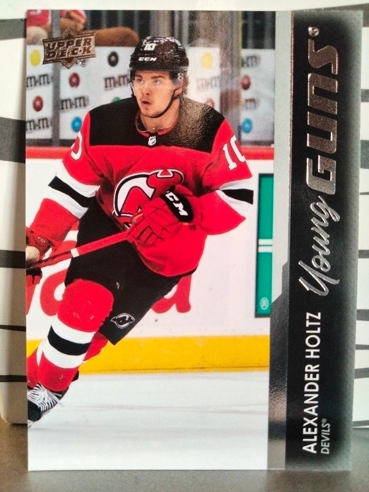 Alexander Holtz Rookie 2021-22 Upper Deck Extended Series Young Guns Card #'701