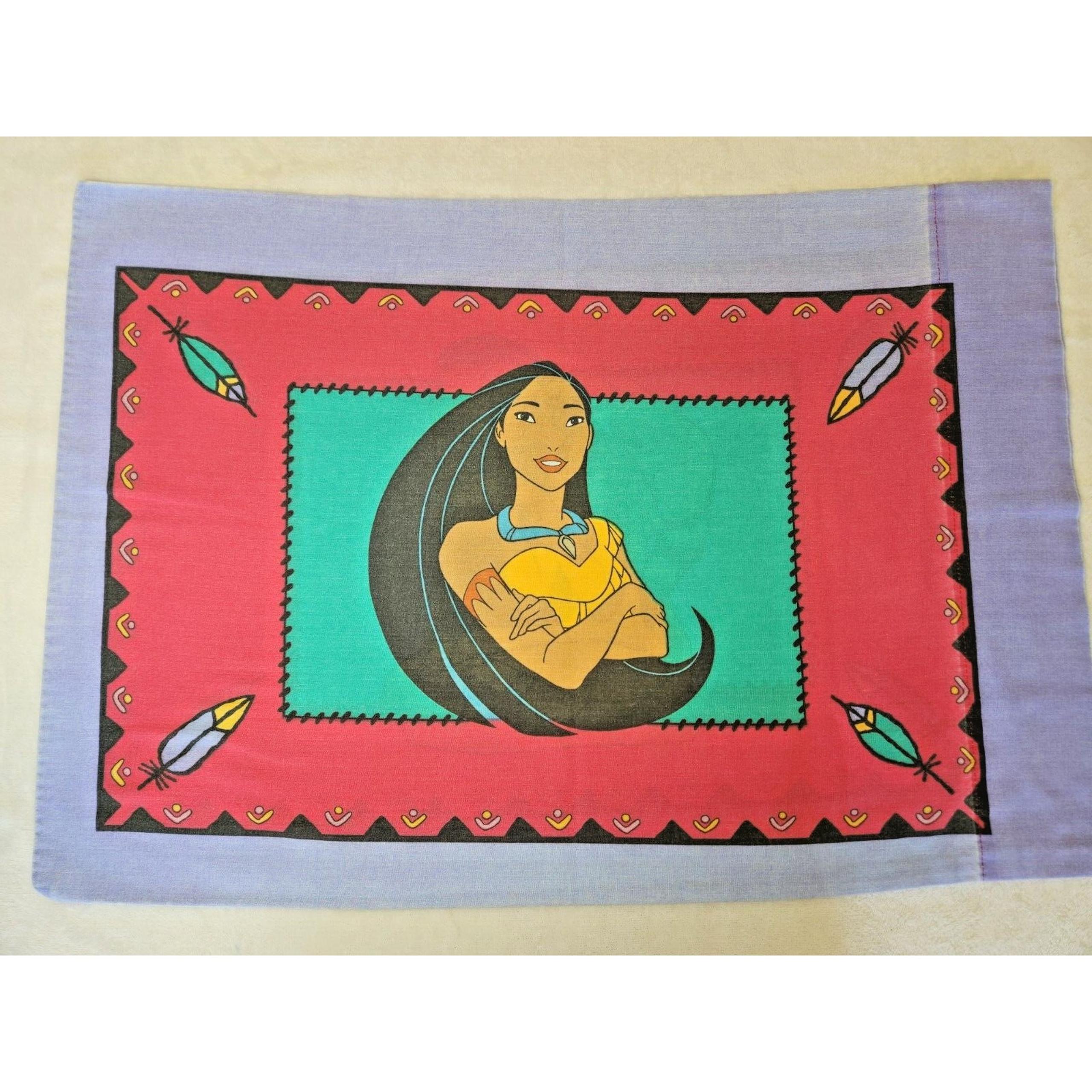 Vintage Disney Pocahontas Standard Pillowcase