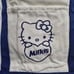 milkis x hello kitty exclusive collaboration canvas eco tote bag