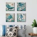 Bathroom Wall Art Beach Decor Ocean Sea Turtle Octopus Canvas Pictures