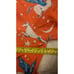 Printfresh Moon Flight Medium Button Down Long Sleeve Pajama Shirt Top, Unicorn