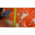 Printfresh Moon Flight Medium Button Down Long Sleeve Pajama Shirt Top, Unicorn