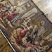 Vintage Rococo Marie Antoinette Hollywood Regency Wall Hanging Woven Tapestry
