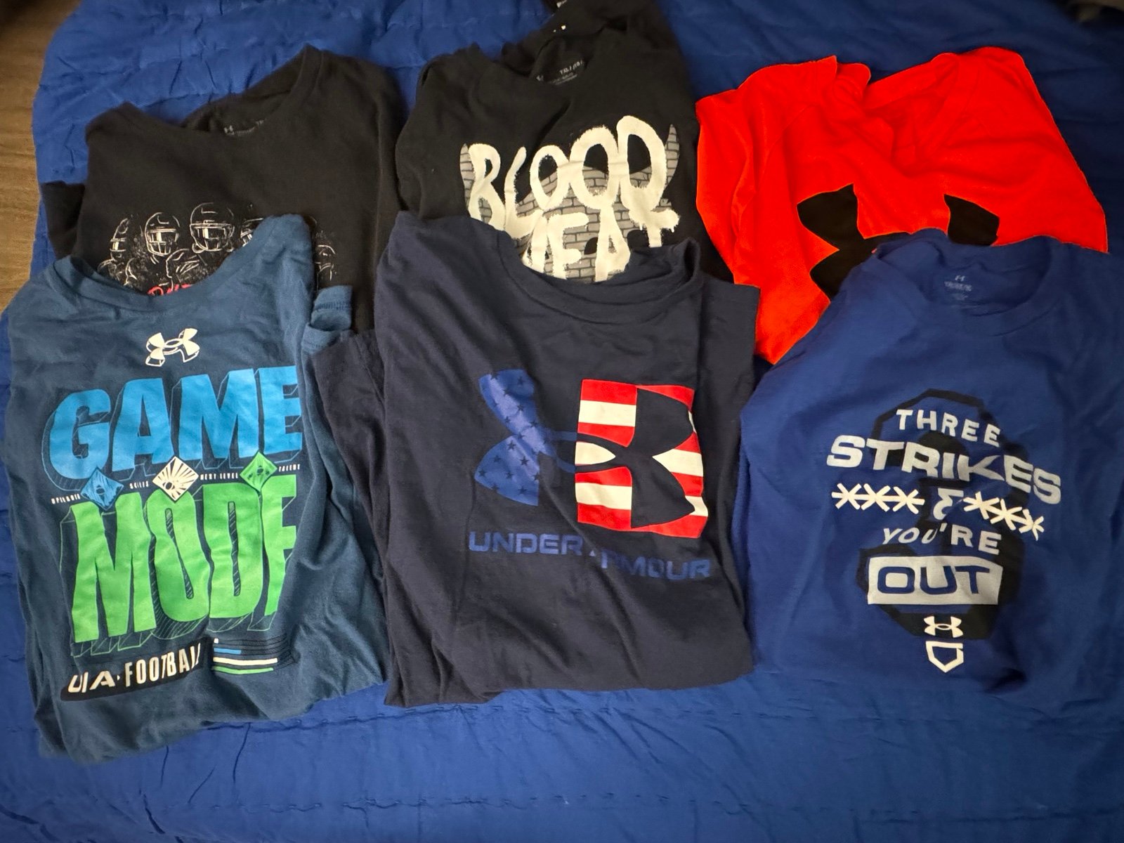 under armour kids shirts