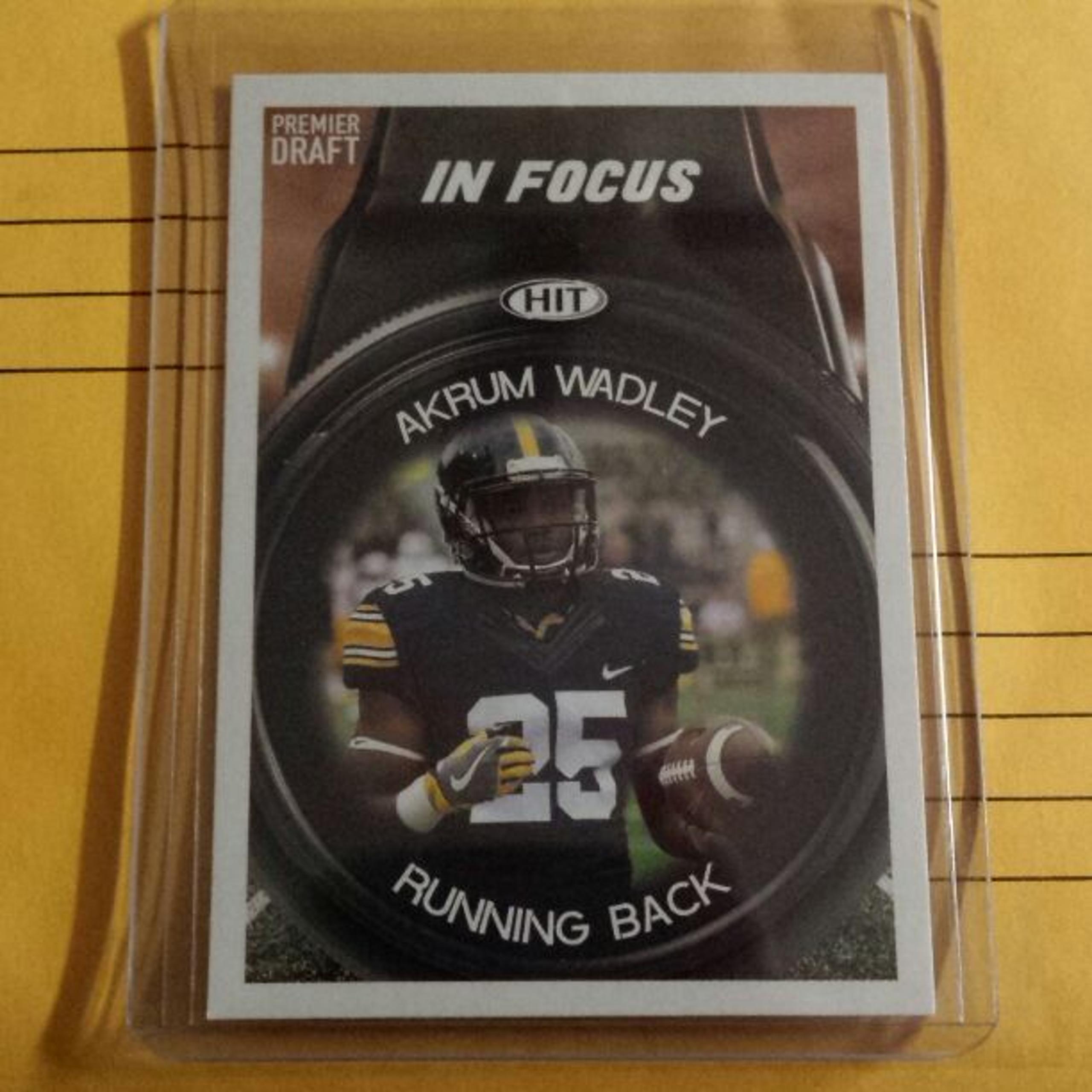 2018 Iowa Hawkeyes Akrum Wadley RC I.F.