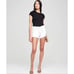 L'Agence Denim Cutoff Ryland Shorts Women's Size 25 in White New Without Tags!