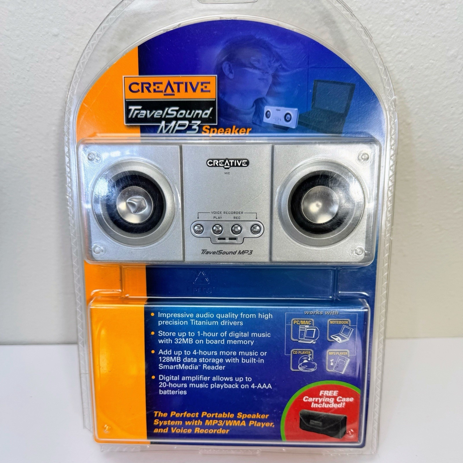 2003 Creative Travel Sound Music Speaker New Sealed