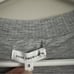 Good American Ribbed Henley Bodysuit Heather Grey Long Sleeve Button Large Sz 3