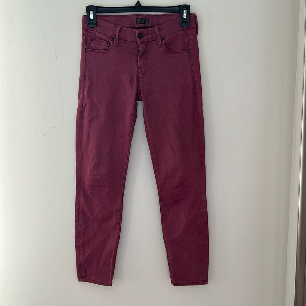 Mother the Looker Pop Skinny Jeans