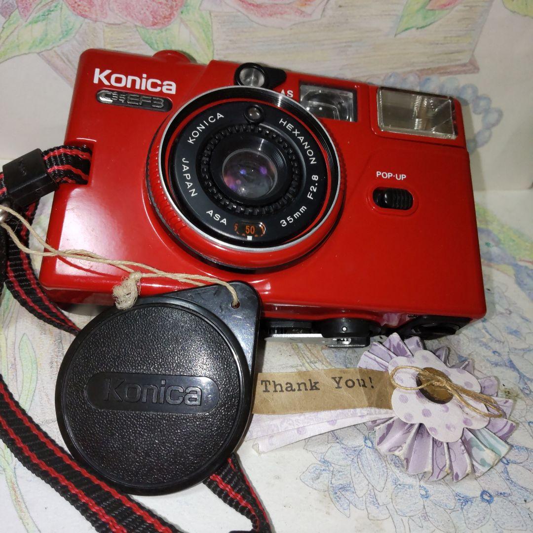 ☆☆Excellent Condition! Fully Functional☆☆ KONICA C35 EF3
