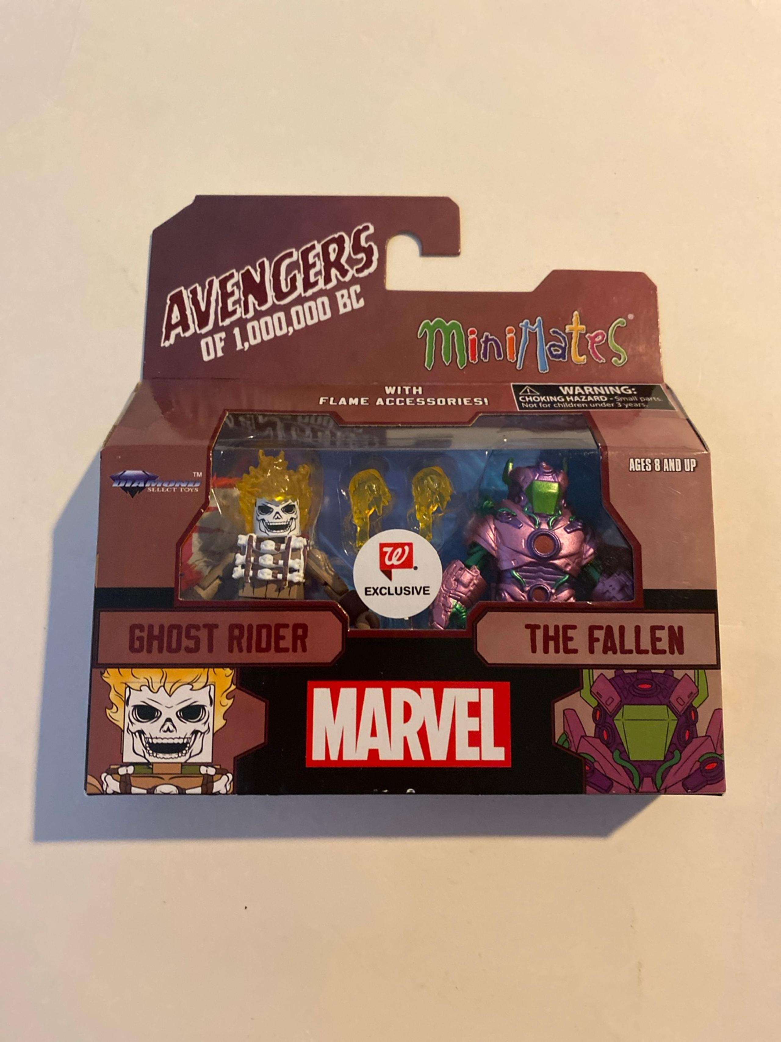 MiniMates Marvel Avengers of 1,000,000 BC - Ghost Rider and The Fallen