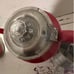 Vintage Antique Collectible Pyrex enamelware coffee pot percolator red
