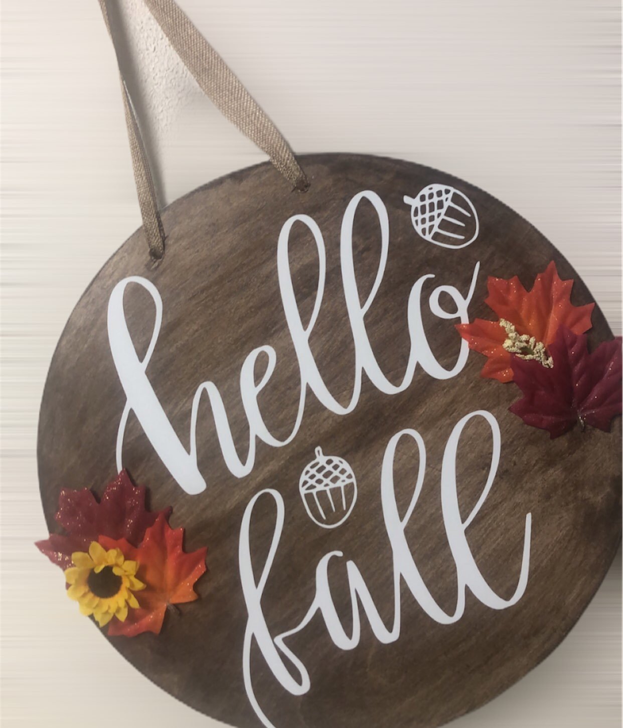 Home decor- happy fall