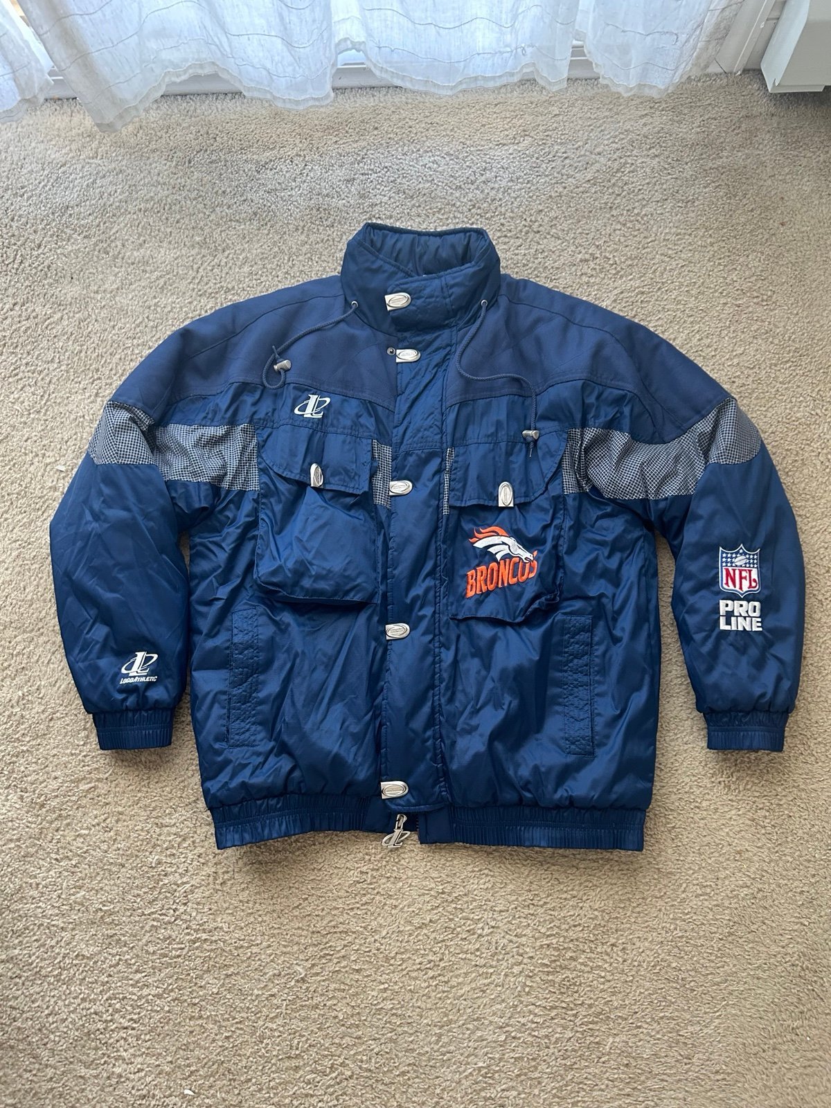 Denver Broncos Vintage Winter Jacket
