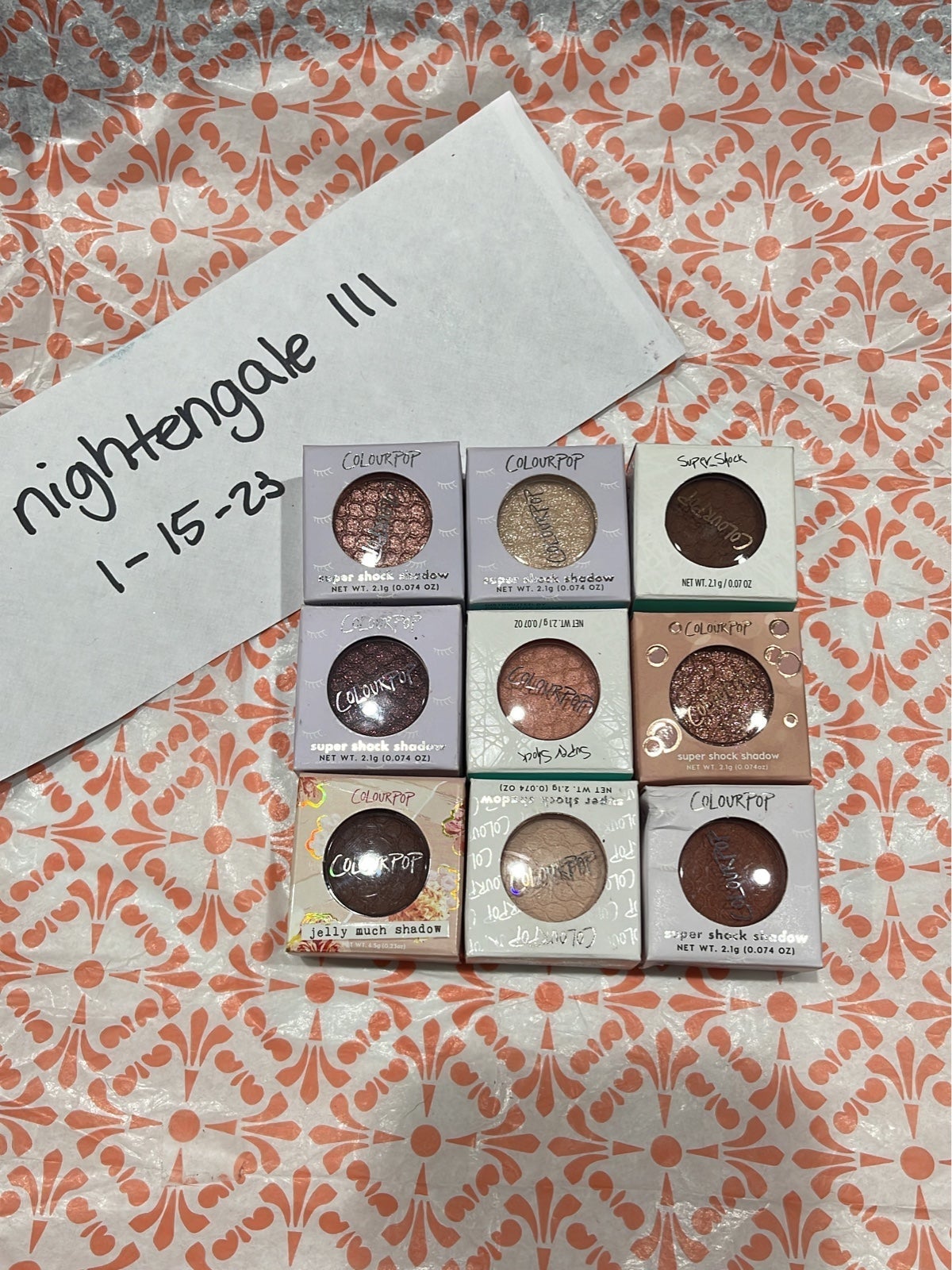 Super shock shadow lot 4