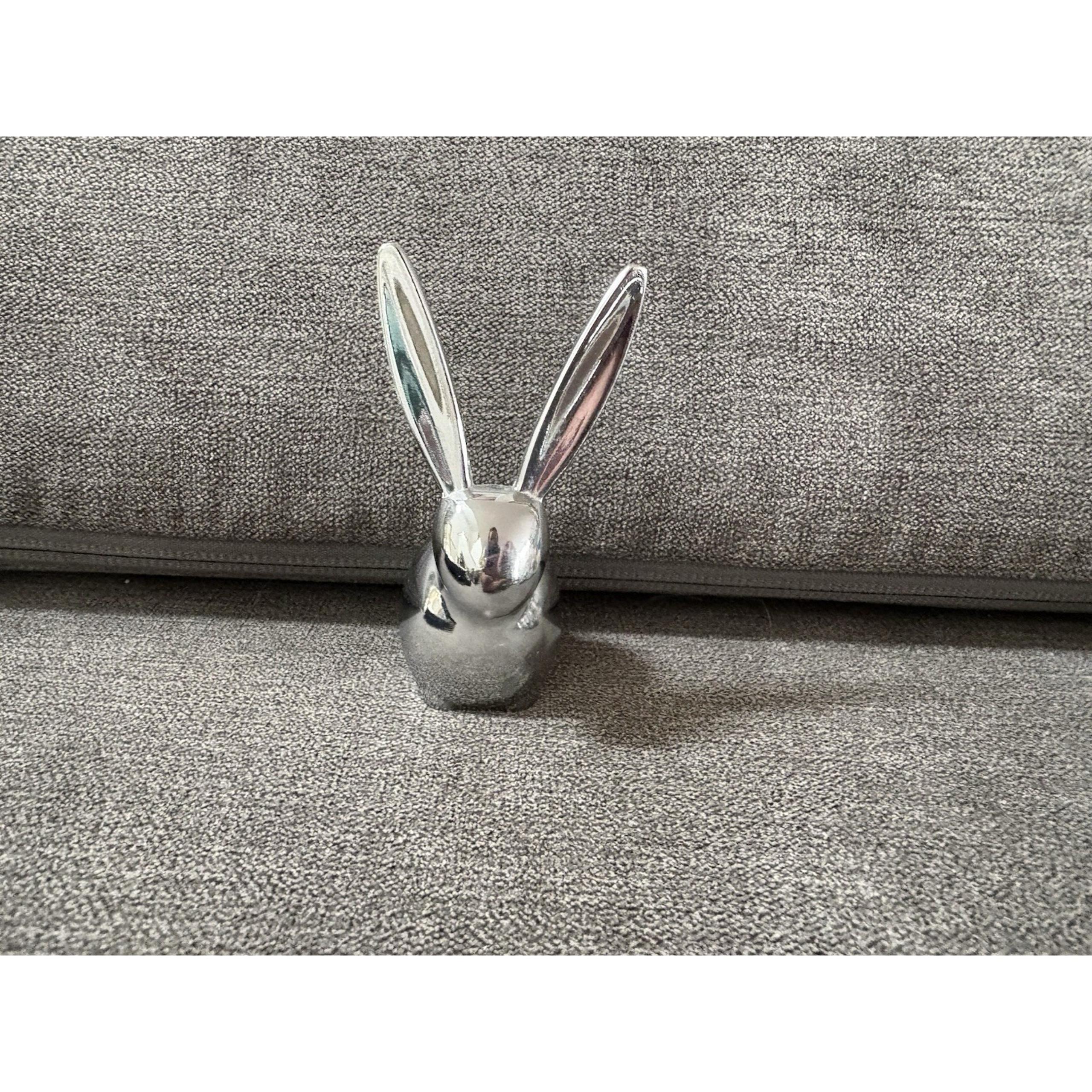 Umbra Ring Holder, Metal Ring Display for Jewelry, Chrome Silver RABBIT 3"
