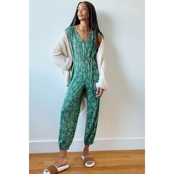 Anthropologie Weekend Sleep Jumpsuit Size S