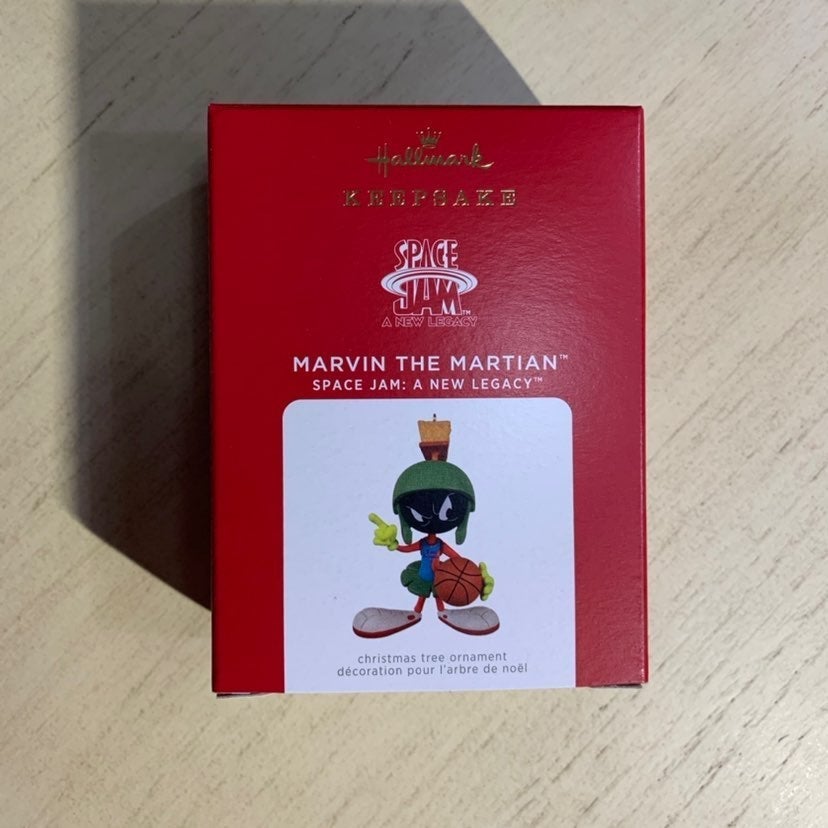 2021 Hallmark Keepsake Ornament Marvin the Martian Space Jam Limited Edition NIB