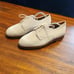Bally International Shoes with Suede Texture and Closed Lacing