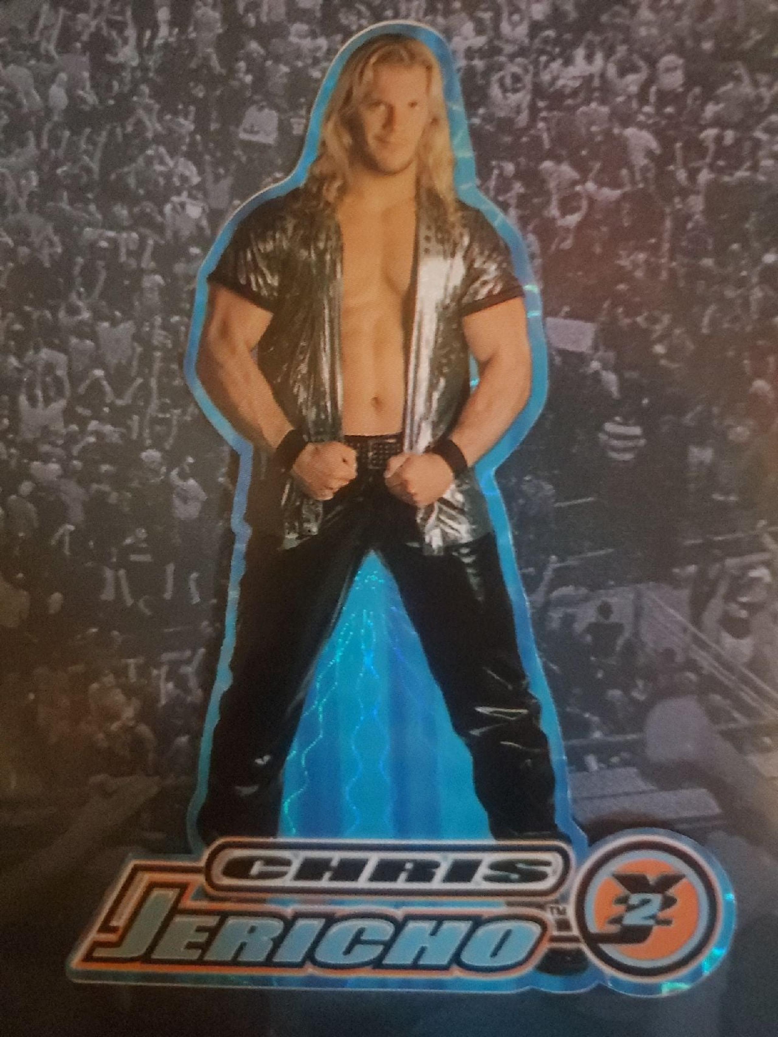 WWF Chris Jericho Foil Sticker