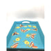 Gorgeous Handpainted Teal Wooden Serving Trays Featuring Butterflies Handles