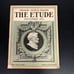 1910s The Etude Music Magazine 11 issues LOT from Antique Ads SHEET MUSIC