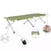Folding camping bed
