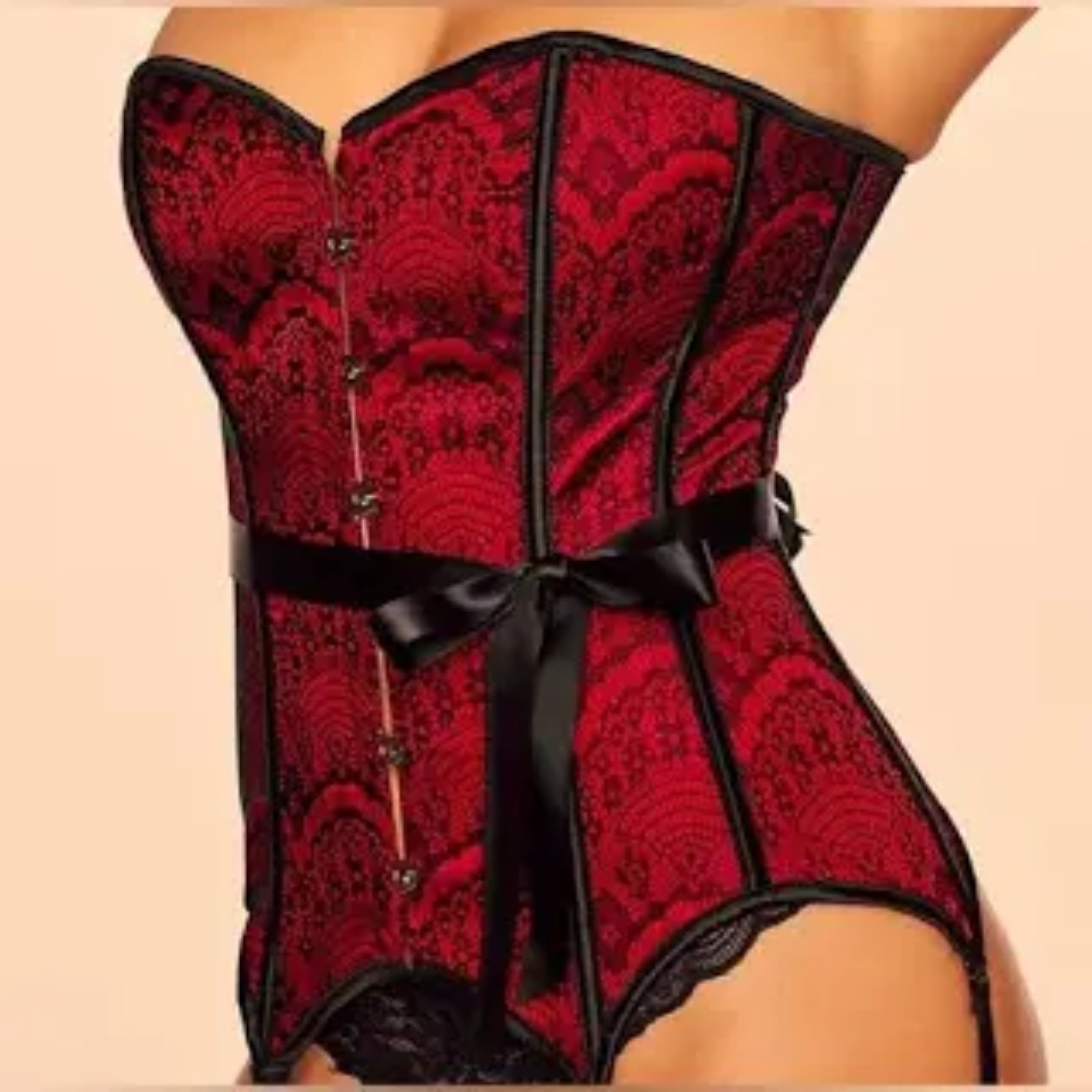 Adore Me, Red Corset, Medium ❤️ NWT